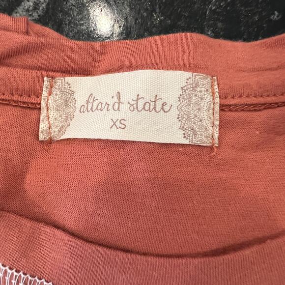 NWT Altar'd State University of Texas "Tailgates, Tackles & Football" Shirt - Picture 6 of 8